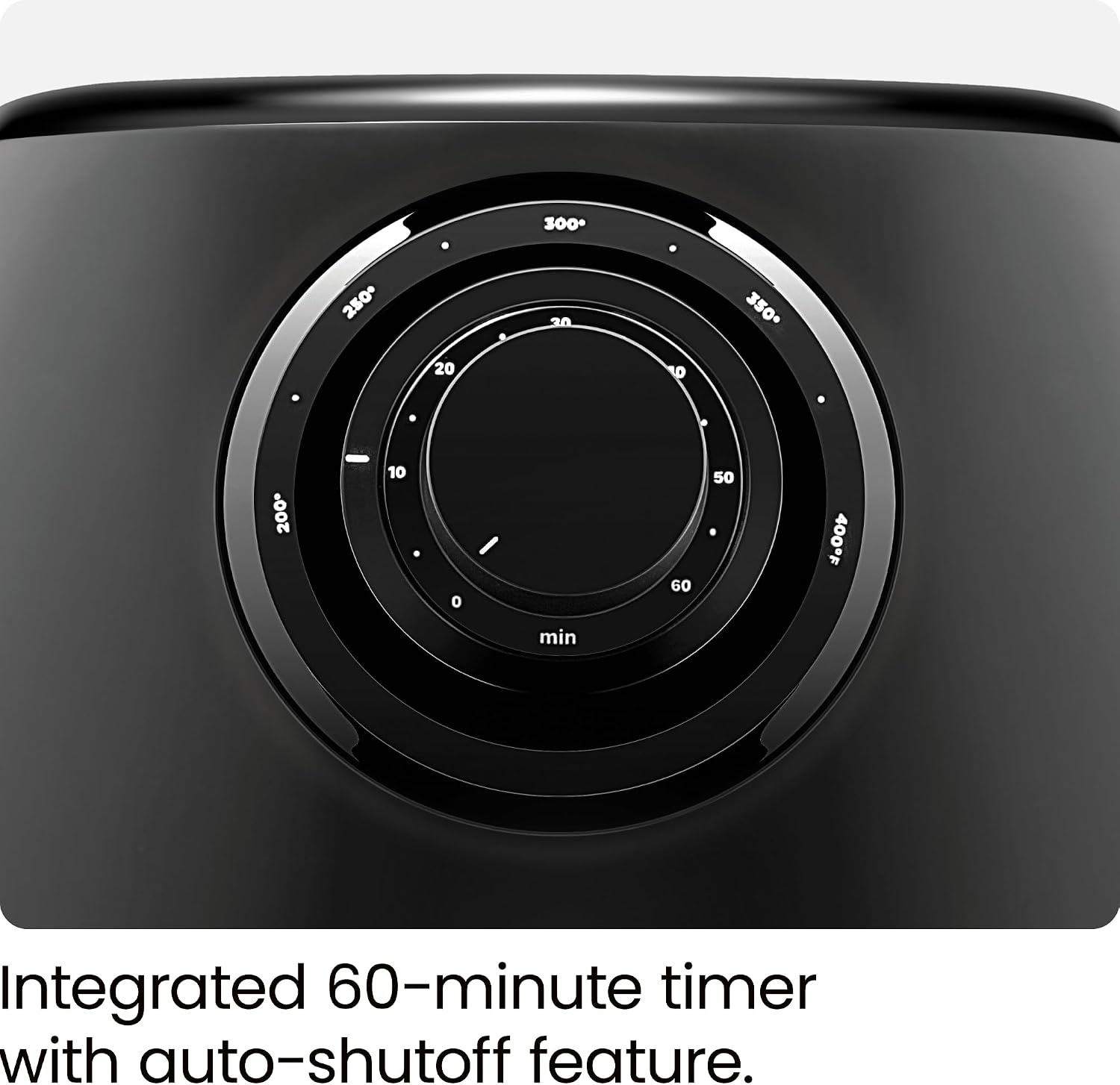 image:imageCHEFMAN Multifunctional Digital Air Fryer Rotisserie Dehydrator Convection Oven 17 Touch Screen Presets Fry Roast Dehydrate Bake XL 10L Family Size Auto Shutoff Large EasyView Window BlackBlack