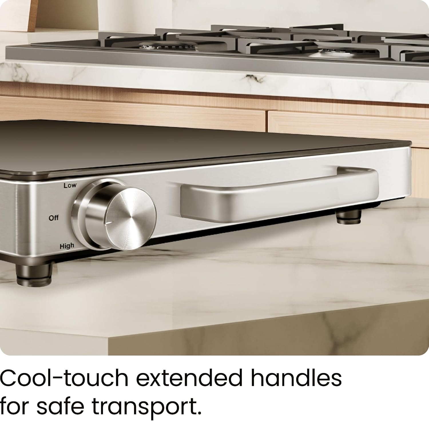 image:imageChefman Compact Glasstop Warming Tray with Adjustable Temperature Control Perfect for Buffets Restaurants Parties Events Home Dinners and Travel Mini 15x12 Inch Surface Keeps Food Hot BlackCompact 155 x 12