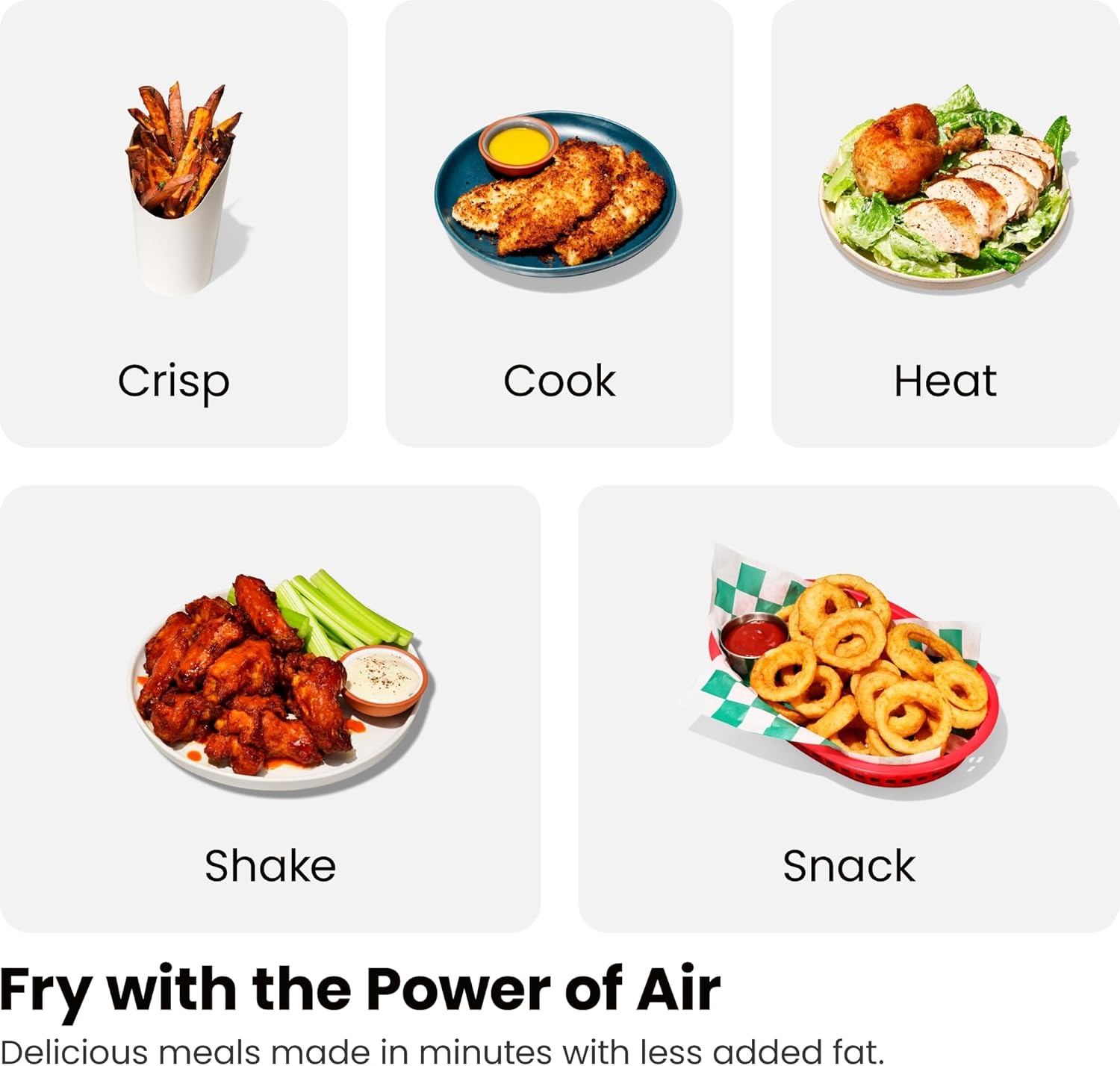 image:imageChefman TurboFry Touch Dual Air Fryer Maximize The Healthiest Meals With Double Basket Capacity OneTouch Digital Controls And Shake Reminder For The Perfect Crispy And LowCalorie Finish9 Quart No Window