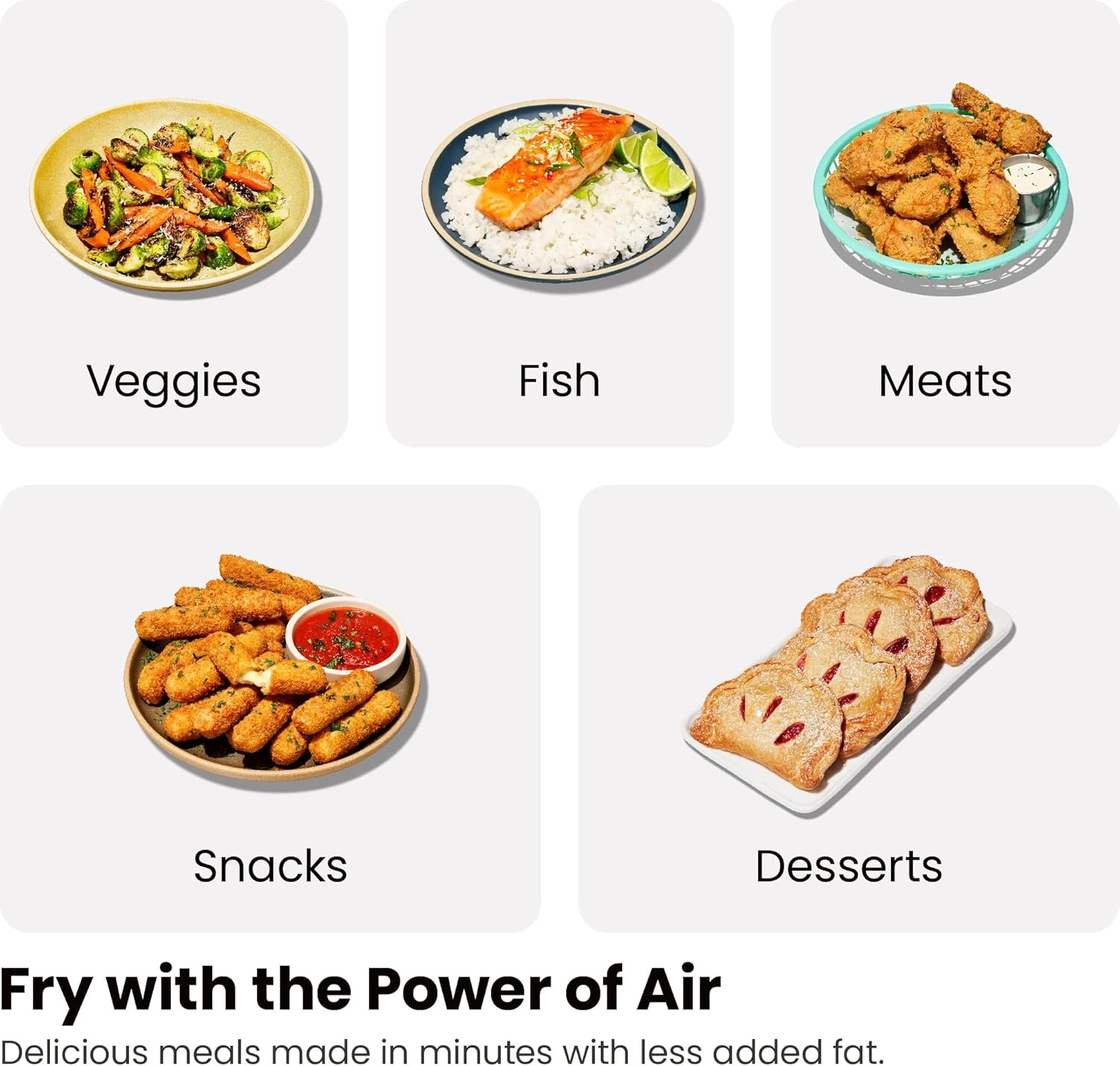image:imageChefman TurboFry Touch Dual Air Fryer Maximize The Healthiest Meals With Double Basket Capacity OneTouch Digital Controls And Shake Reminder For The Perfect Crispy And LowCalorie Finish6 Quart No Window
