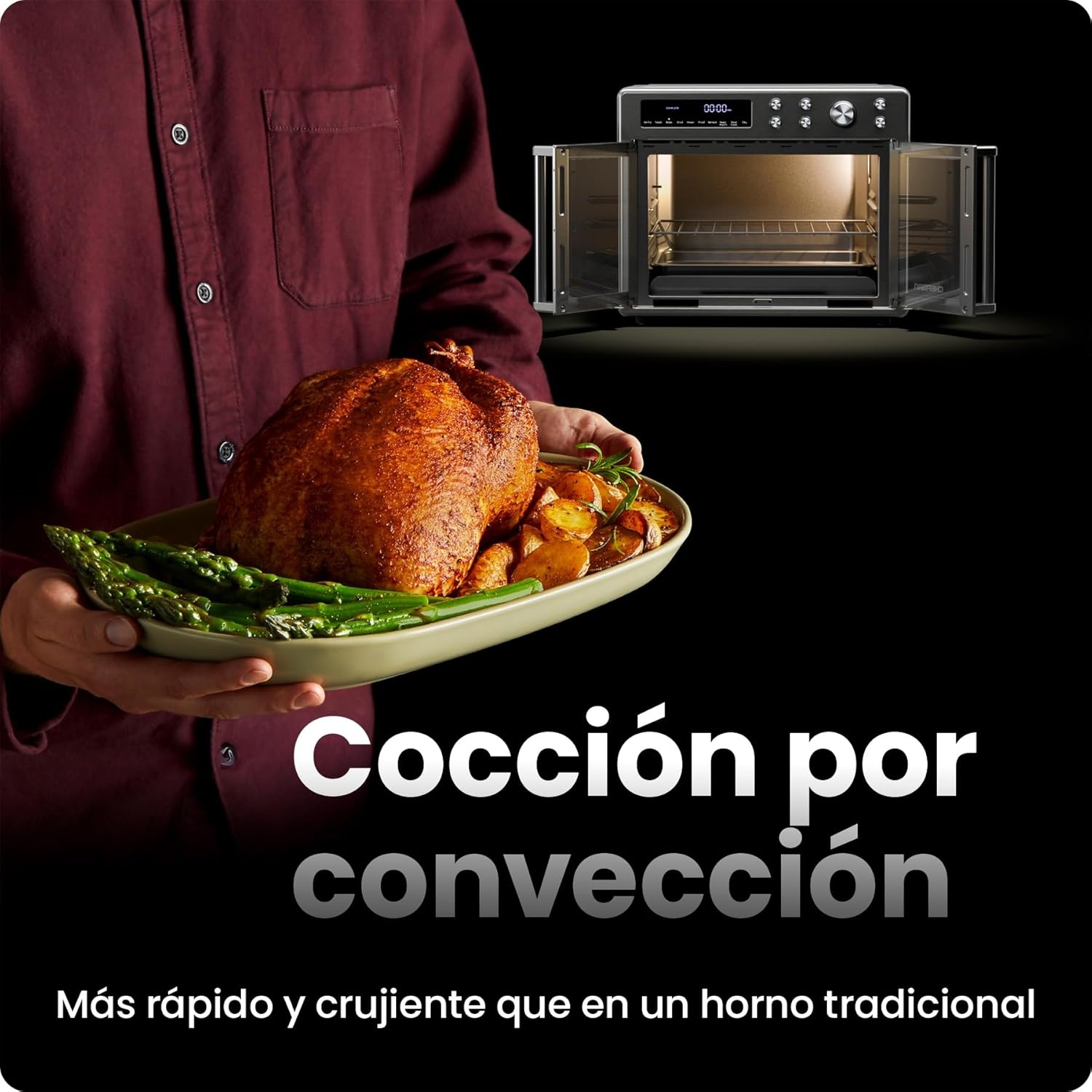 image:imageDigital French Door Air Fryer Oven