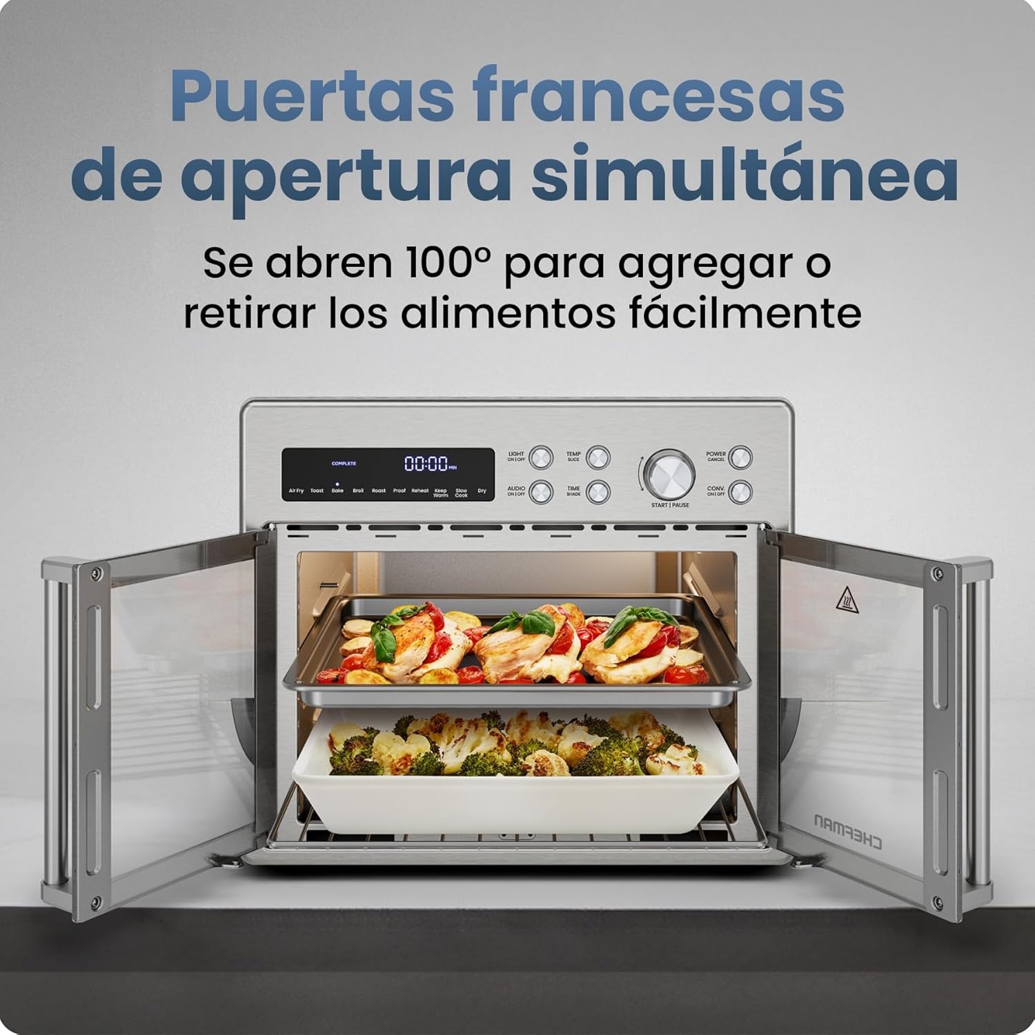image:imageDigital French Door Air Fryer Oven