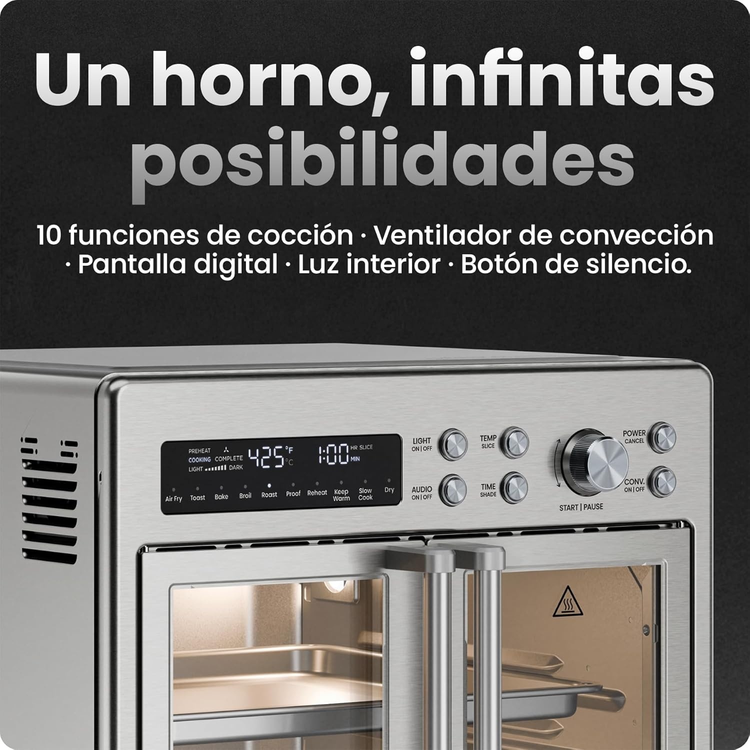 image:imageDigital French Door Air Fryer Oven