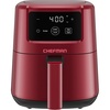 image:imageCHEFMAN 2 Qt Mini Air Fryer  Digital SpaceSaving Compact Air Fryer with Nonstick and Dishwasher Safe Basket Quick amp Easy Meals in Minutes Features Digital Timer and Shake Reminder  BlackRed