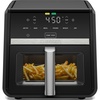 image:imageChefman Air Fryer TurboFry 9Qt 6in1 HighPowered 450F Cooking for Crispier French Fries Chicken and Onion Rings XL Windowed Basket Air Fry Bake Broil Reheat Dehydrate Defrost  Black9 Quart
